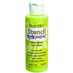  SP512 10 Stencil Paint, 4 Ounce, Citron Green Arts, Crafts & Sewing