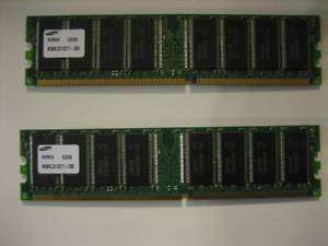Samsung 512MB DDR PC2100 333MHz M368L3313CT1 CB0  