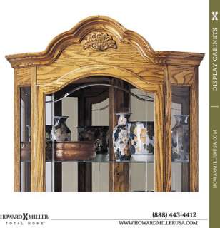   Corner Curio Display Cabinet  680 207 WILSHIRE 020867802074  