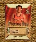 2007/08 SP Threads TAUREAN GREEN AUTOGRAPH BLAZERS SD  