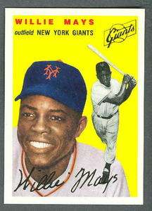 Willie Mays 1954 Topps Archives Gold Card #90  