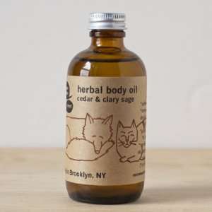  Cedar & Clary Sage Organic Body Oil Beauty