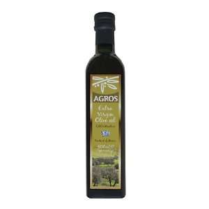 Agros Extra Virgin Olive Oil   500 Ml Bottle  Grocery 
