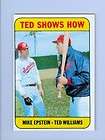 1969 Topps TED SHOWS HOW w/ Williams #539 EX MT+