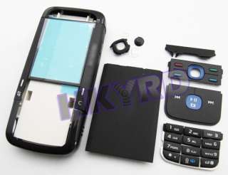 New Full Housing Cover Case+Keypad For Nokia 5700 Black  