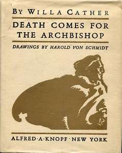 Death Comes for the Archbishop   Willa Cather Illus.  