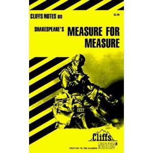   Measure for Measure (Cliffs Notes) [Paperback] L. L. Hillegass Books