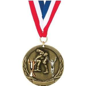  Martial Arts Medals   Tri Color Medal WRESTLING Sports 