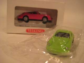 Wiking & Euromodell Lot of 2 Porsches 187 Mint/Boxed  