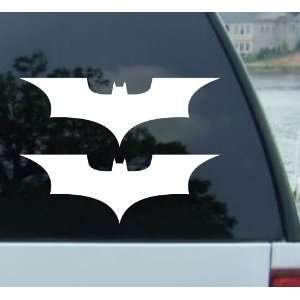 (2) 18 Batman Begins   Vinyl Decal Sticker  Vinyl Color 
