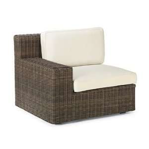  Hyde Park Left facing Arm Chair with Cushions   Wyndham 