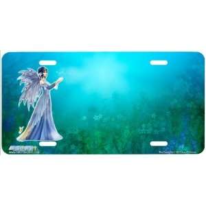 422  Blue Forest Fairy Fairy License Plates Car Auto Novelty Front 