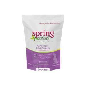   Spring Naturals Grain Lamb Dinner Dry Dog Food 4 lb bag