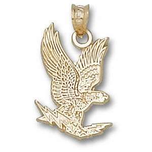  Air Force Falcons Solid 14K Gold Falcon 1/2 Pendant 
