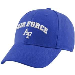  Air Force Falcons Royal Blue Classic Logo Flex Fit Hat 