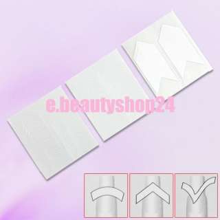 NEW Style French Finger Manicure Nail Tips Guide PVC  