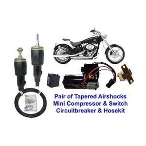 Biker Motorcycle Kits 2008 UP Rocker Softail Kit, Airshocks,Compressor 