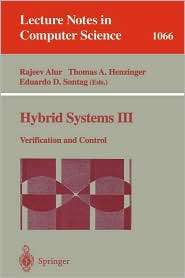 Hybrid Systems III Verification and Control, (354061155X), Rajeev 