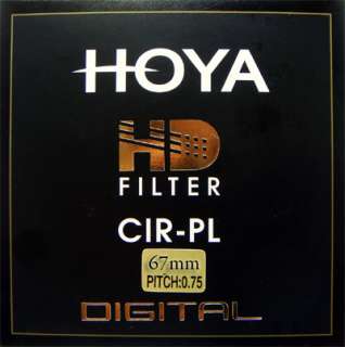 Hoya 67mm Polarizer HD Hardened Glass 8 layer Filter  