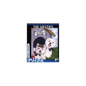  The Westies 1000 Piece Puzzle Toys & Games