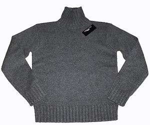 AUTH $698 Ralph Lauren RLX Gray 100% Cashmere Sweater M  