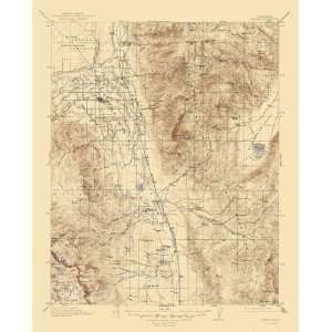 USGS TOPO MAP BISHOP CALIFORNIA (CA) 1913 