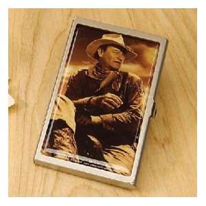  JOHN WAYNE The Duke Western Movie Star BUSINESS CARD CASE 