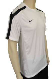 Nike Mens Elite Futbol Soccer Jersey Shirt White 405758 101 M  
