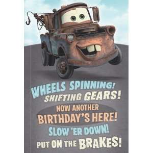  Greeting Card Cars Wheels spinning shifting gears now 