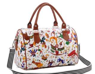 wholesale Double Used Lovely Picture Printed Handbag