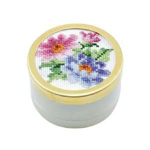  September Aster Music Box Counted Cross Stitch Kit Arts 