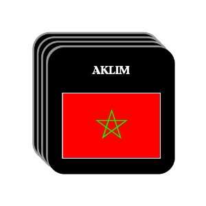  Morocco   AKLIM Set of 4 Mini Mousepad Coasters 