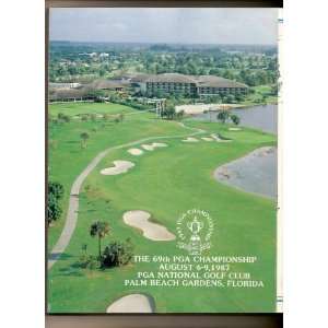  1987 PGA Championship Program 