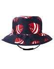 NWT GYMBOREE PELICAN CATCH BLUE WITH RED FISH PRINT SUMMER SUN HAT 0 3 