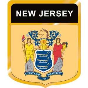  New Jersey Flag Crest Clip Art