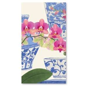  Caspari Guest Towels, Pack of 15, Orchid