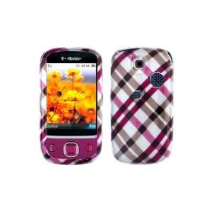  Huawei U7519 T Mobile Tap Graphic Case   Pink Plaid Cell 