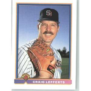  1991 Bowman #650 Craig Lefferts   San Diego Padres 