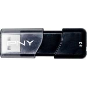 PNY Attach P FD8GBATT03 EFS2 8 GB USB 2.0 Flash Drive. 8GB ATTACHE USB 