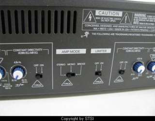   FR Series 800 Watt Professional Power Amplifier M 800 ~STSI  