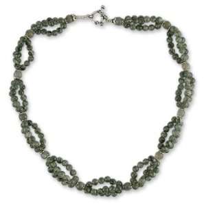  Labradorite beaded necklace, Evening Muse Jewelry