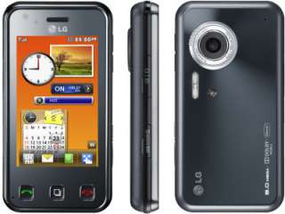 New LG KC910i Renior Phone 3G WiFi AGPS 8MP Unlocked BK  