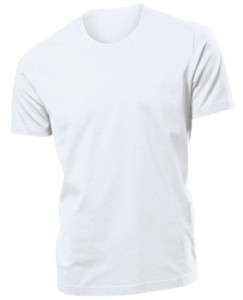 Hanes Tagless Plain WHITE Cotton Tee T Shirt S   XXXL  
