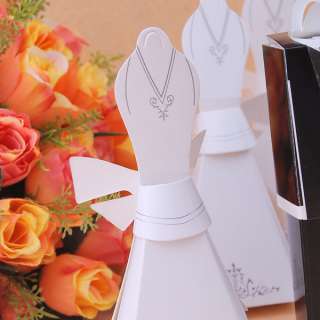 24 pcs TUXEDO & DRESS(Groom bridal)Wedding Favor Boxes Gift  