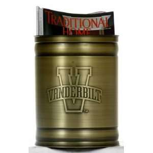   Commodores Collegiate Weathered Brass Waste Bin