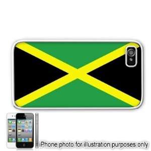  Jamaica Jamaican Flag Apple Iphone 4 4s Case Cover White 
