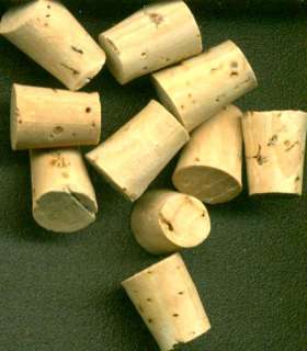   cork plug cork stoppers 6 size 1 tapered corks for bottles vial