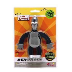   Simpson Bendable Gorilla Figure   Treehouse of Horror Toys & Games