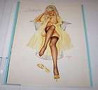 1960s 1970s 8x11 VARGAS PINUP PRI