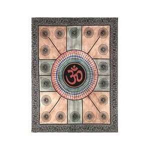  Om Pattern Tapestry with Tie Dye (Full Size)